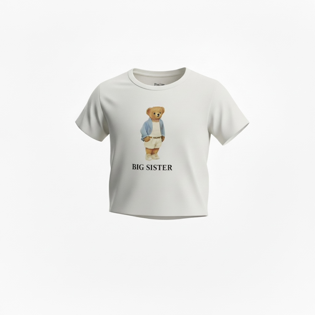 Teddy Bear Sister - Baby Tee