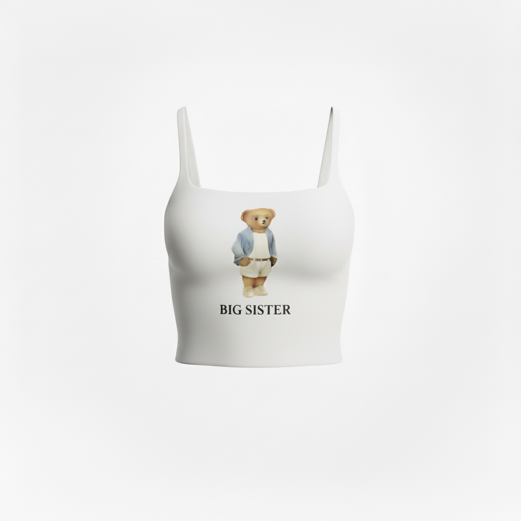 Teddy Bear Sister - Seamless Tank