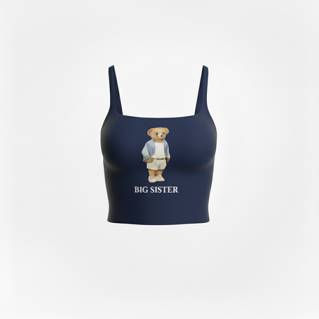 Teddy Bear Sister - Seamless Tank